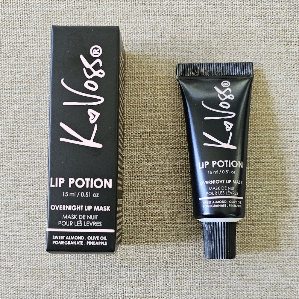 K Voss Lip Potion Overnight Lip Mask 15 mL /0.51 oz FULL SIZE NEW & SEALED